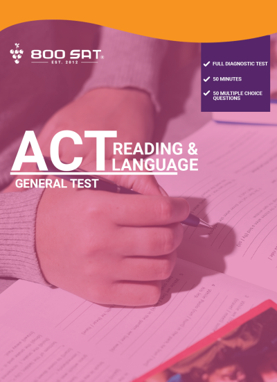 ACT General Diagnostic Test – Reading and Language